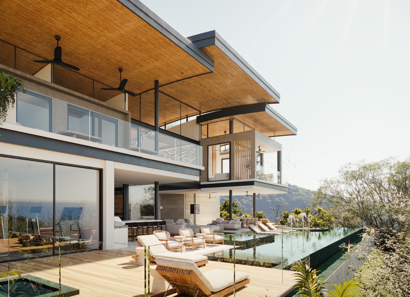 Tres Velas — residential architecture, Guayacán, Reserva Conchal, Guanacaste